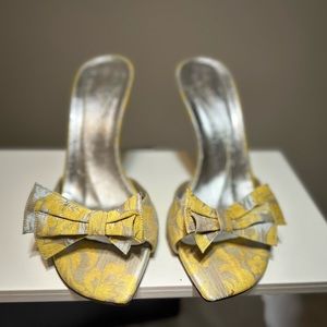 KATE SPADE SPRING 2005 COLLECTION HEEL MULE SIZE - 8